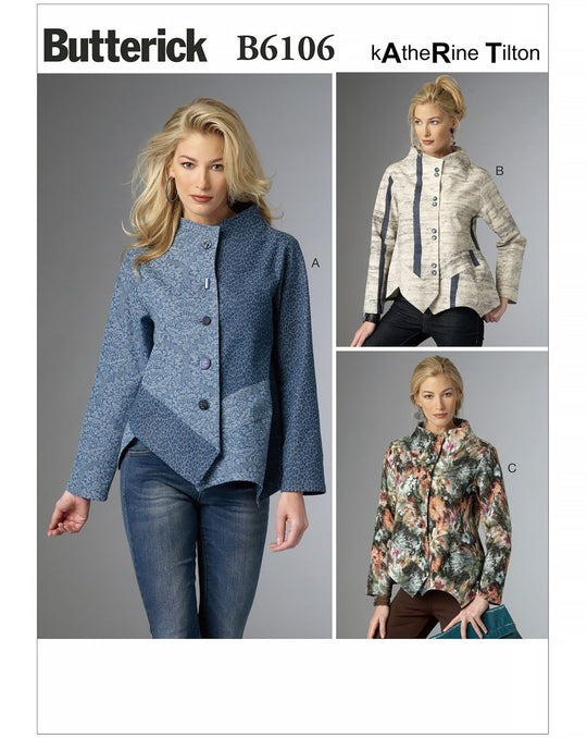 Butterick Patron B6106 Veste pour femme