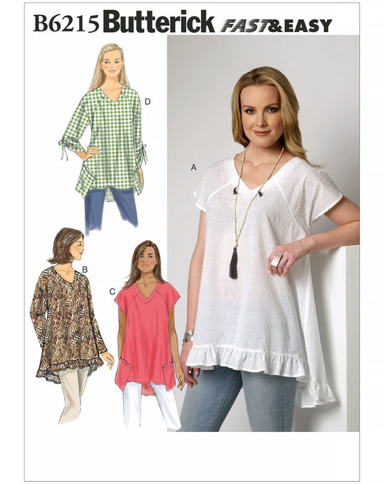 Butterick Schnittmuster B6215 Damen Top