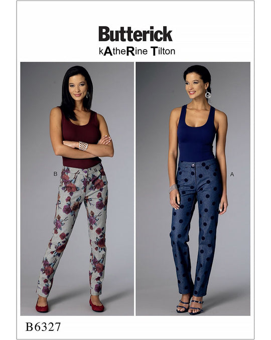 Butterick Schnittmuster B6327 Damen Hose