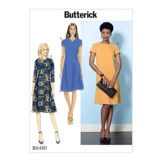 Butterick Patrons de couture B6480 Robe pour femme