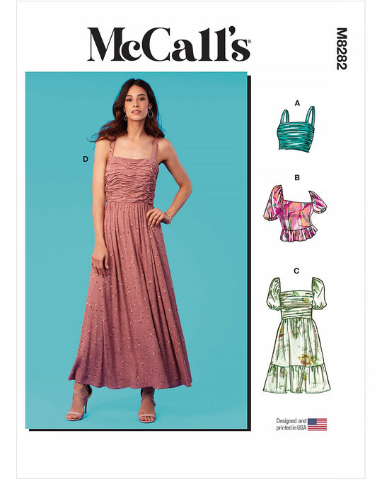 McCalls Schnittmuster M8282 Damen Kleid