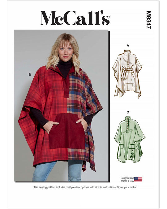 Patron de couture McCall's M8347 - Veste pour femme