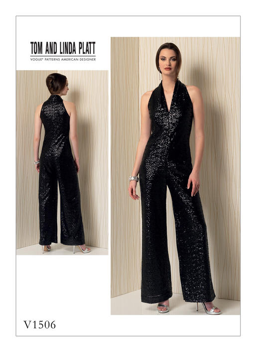 Vogue Schnittmuster V1506 Damen Overall Tom and Linda Platt